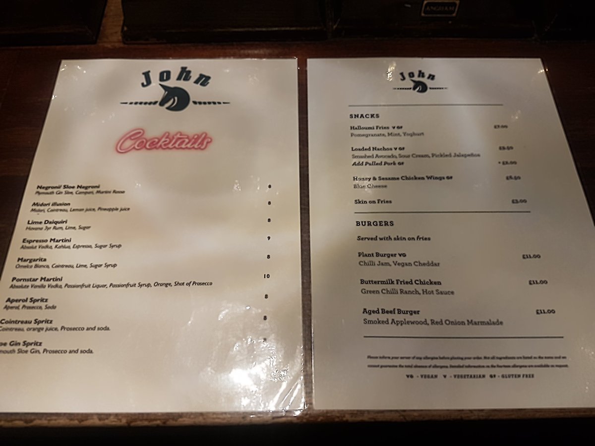 As the countdown to lockdown continues make the most of the days we have left, today and tomorrow we're serving drinks 4pm - 10pm and food 5pm - 9pm.