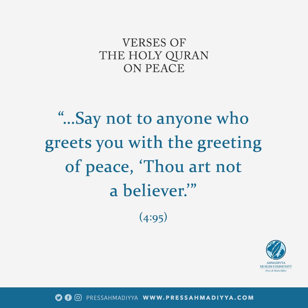 Anyone who extends a hand for peace, they should never be rejected: