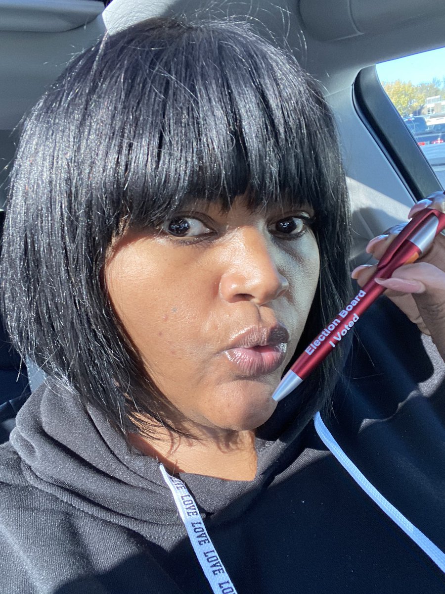 heyshaymoore's tweet photo. Mission Accomplished: 🗳#ShowMeVotes #IVotedWithHot103Jamz #NoStickerBihTakeThisPen https://t.co/B1dnXvoXGC