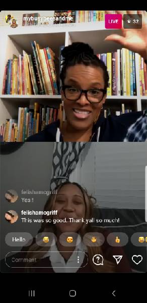 HomeschoolPower's tweet image. Thank you, Erica @BeesandMy! I had such a wonderful time chatting with on yesterday! 
Enjoy your birthday🎂🎉!