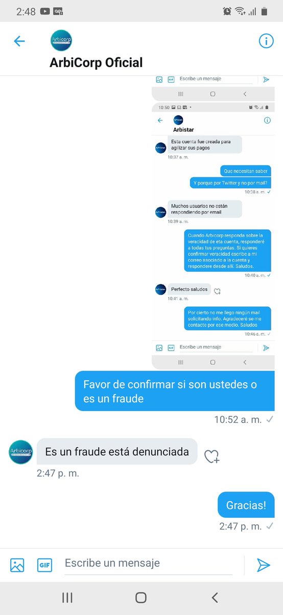 Ma2286's tweet photo. @linoletizia Atenti que es un fraude https://t.co/lX9Dlg92MF
