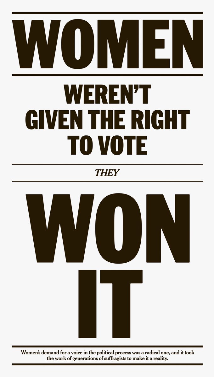 Today is the day 🇺🇸 I encourage EVERYONE who hasn’t yet done so, to safely VOTE if you are able. And to my fellow women - exercise the right that was WON.! The women of RECENT history did not march and fight so that we would sit on the sidelines. VOTE
💪🏻💪🏼💪🏽💪🏾💪🏿