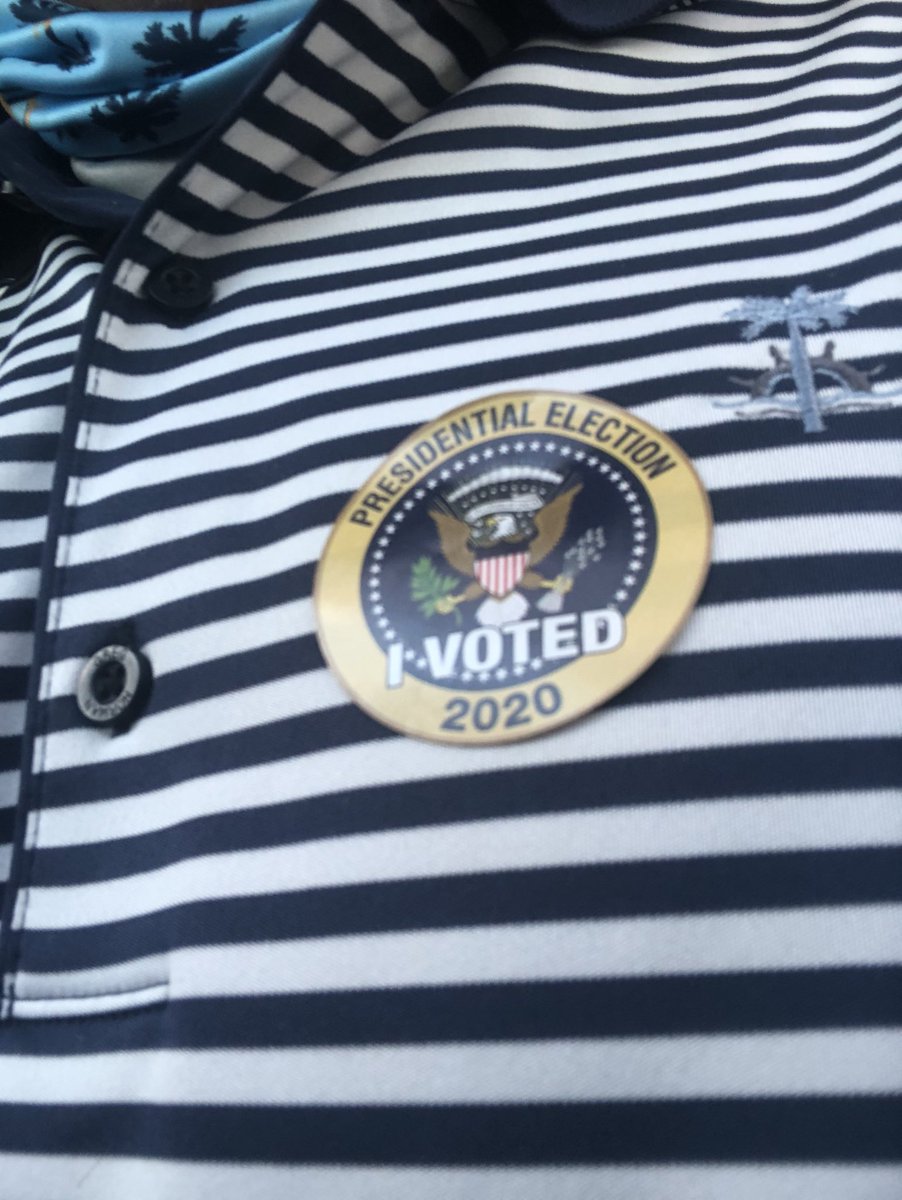 Civic duty complete✅ #golfvotes <a href="/wearegolf/">We Are Golf</a>⁩ ⁦<a href="/GCSAA/">GCSAA</a>⁩