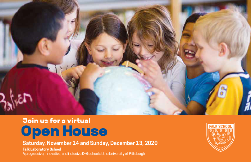 Join us for a virtual Open House
November 13 &amp; December 14
Hourly Webinars
10:00 AM - 4:00 PM
Register at: tinyurl.com/falkschool2020