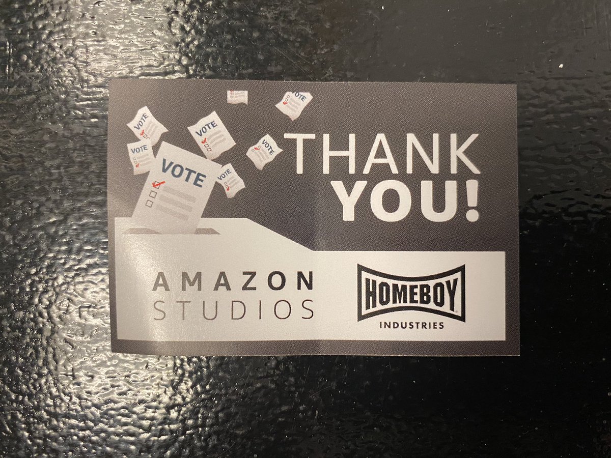 _RaviRajan's tweet photo. Thank you to @AmazonStudios and @HomeboyInd for donating breakfast and lunch for poll workers! Thank you poll workers ❤️! If you haven’t done it already, #vote — and if you are in LA, come by @CalArts as the main gallery is a polling place this year! https://t.co/id1gw1MLEO