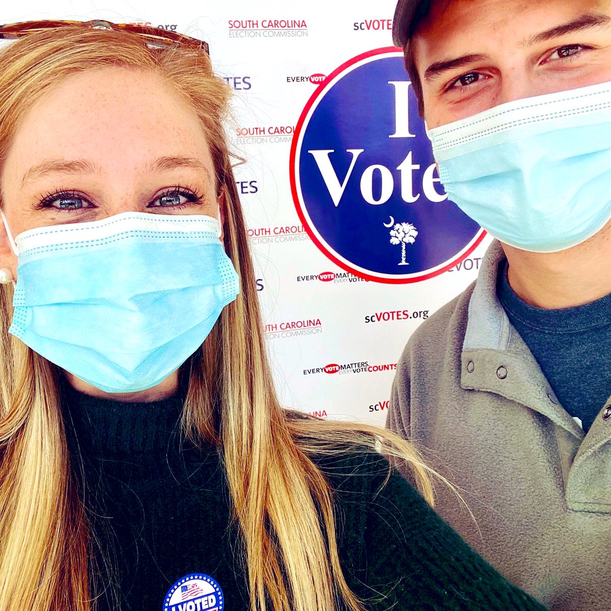 We voted! #Election2020 🇺🇸