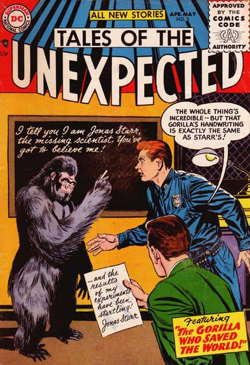 Thread of one of the finer things in life. Retro DC gorilla covers