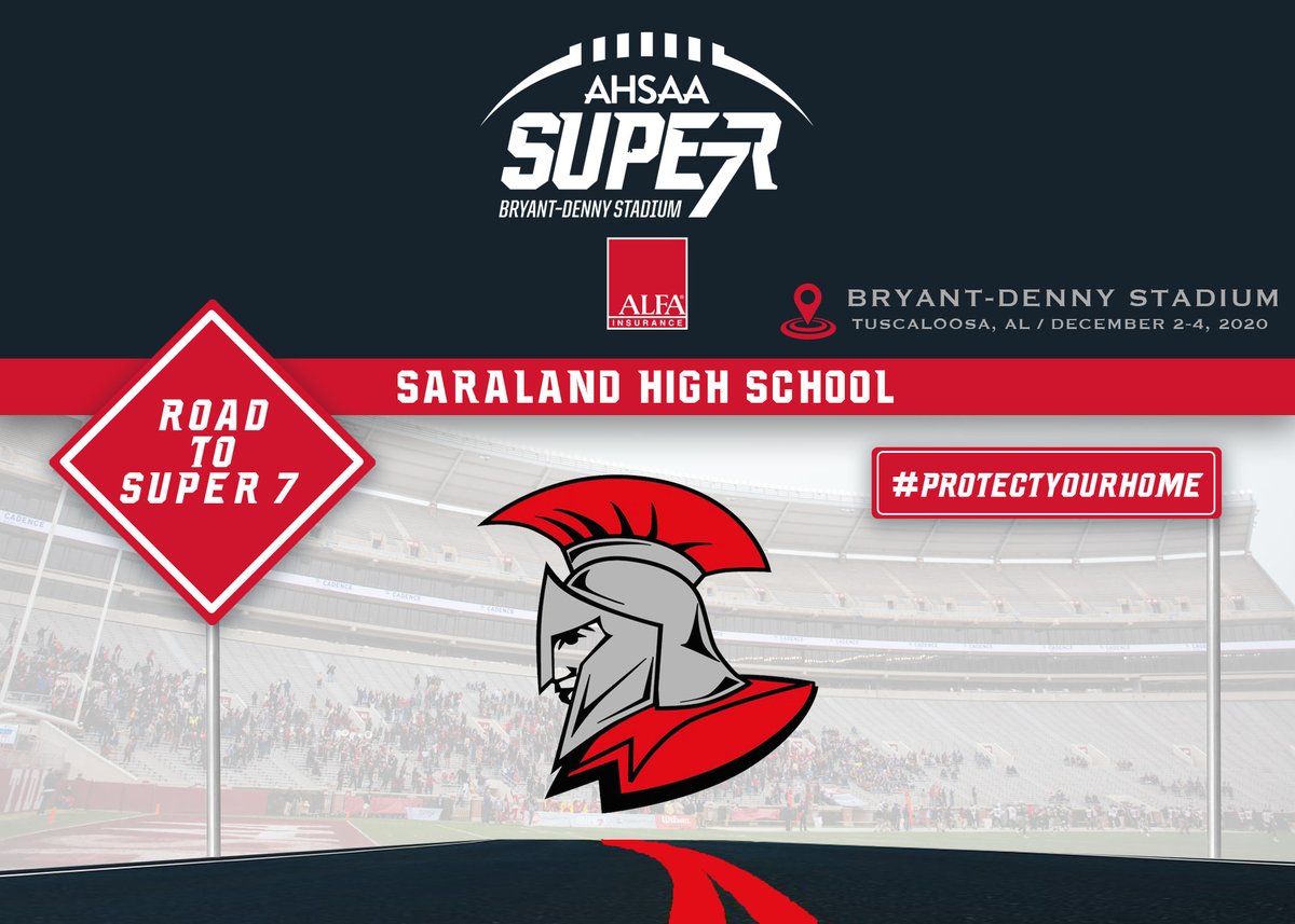 AHSAA_football's tweet photo. 🚨 GAME OF THE WEEK 🚨  @NHSJagFootball is heading to @GoSaraland for our first @Alfa_Insurance #Super7 Game of the Week!

Comment a "🚗" if you think the Jaguars have the #DriveToWin!

Comment a "🏠" if you think the Spartans will #ProtectYourHome! https://t.co/0X50EiKH9m