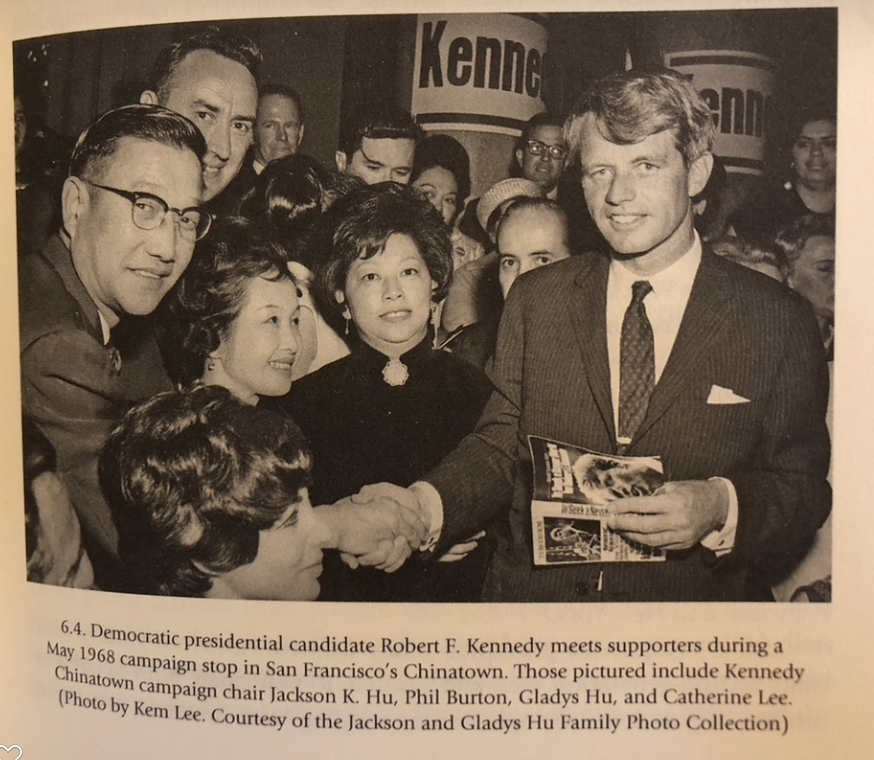 Some fun action shots of Chinese Americans stumping + hobnobbing w/political candidates 1960s (h/t  #twitterstorian  @BrooksProf!)