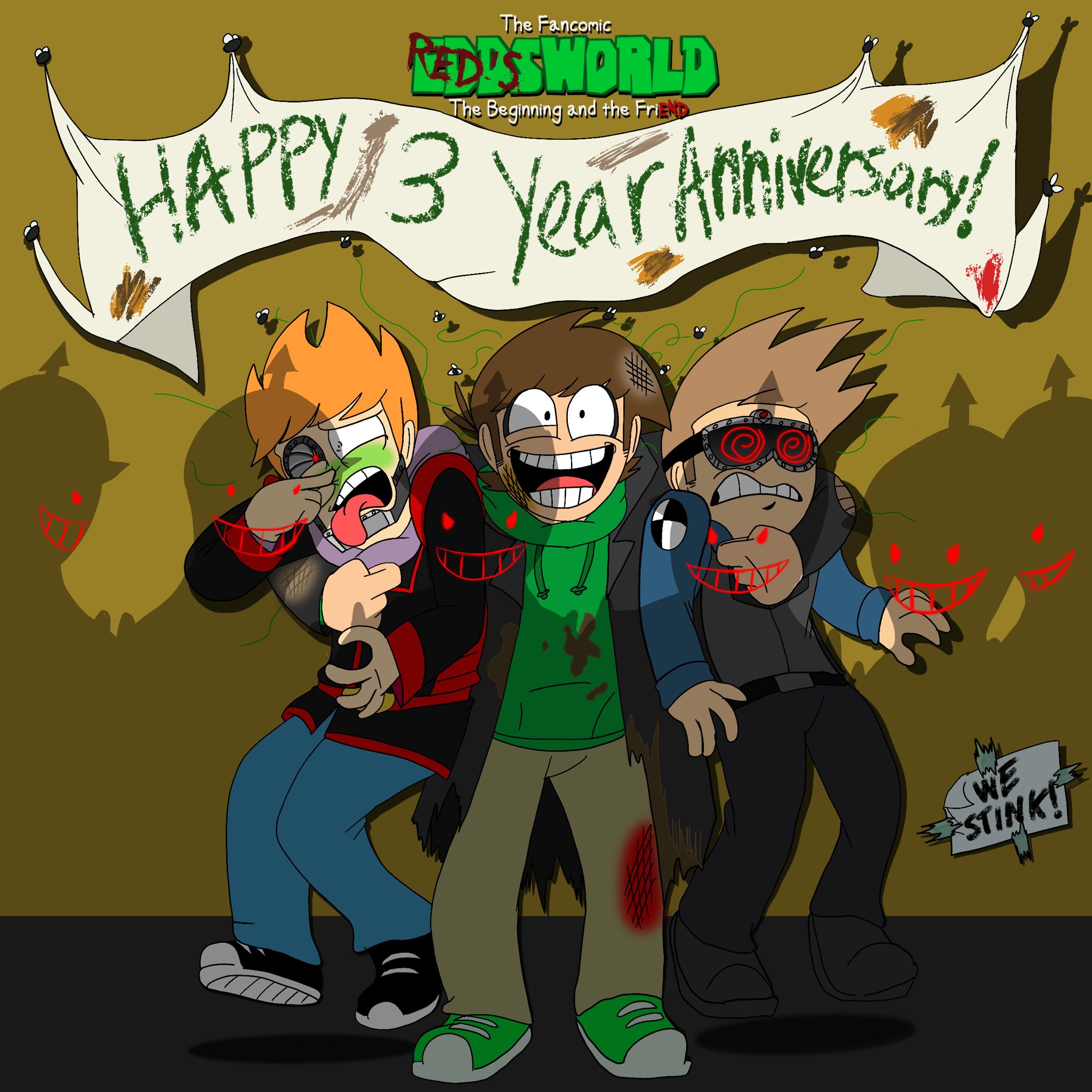 Eddsworld: Fancomic on X: Happy 14th Anniversary @Eddsworld ! We