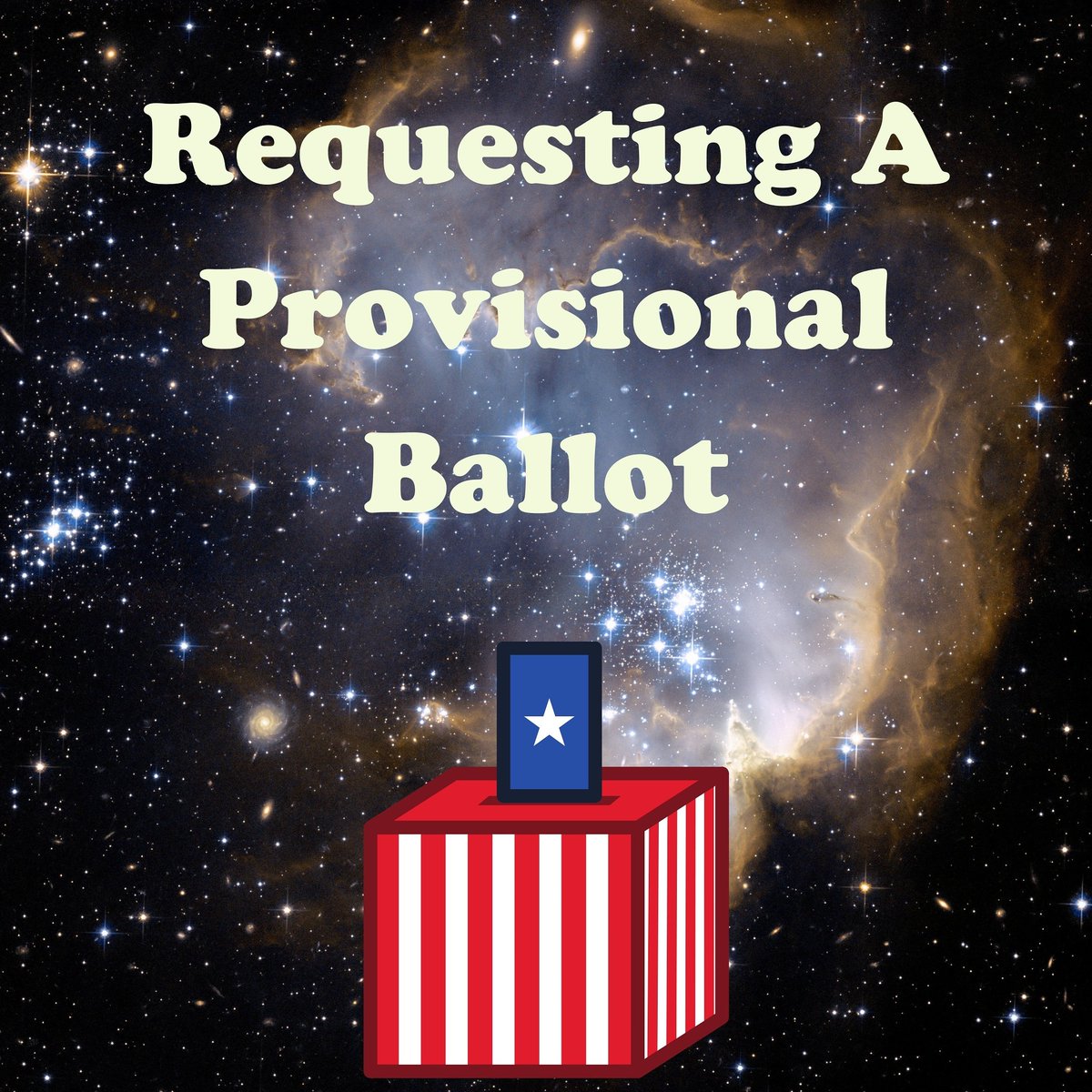 VoteUAB's tweet photo. If you a provisional ballot go to your neatest polling location and request one. They must let you vote.

If you recieved your mail in ballot late go drop it off at a polling location and if they refuse to take your ballot request a provisional ballot. They have to give them one! https://t.co/aHHwjReVsx