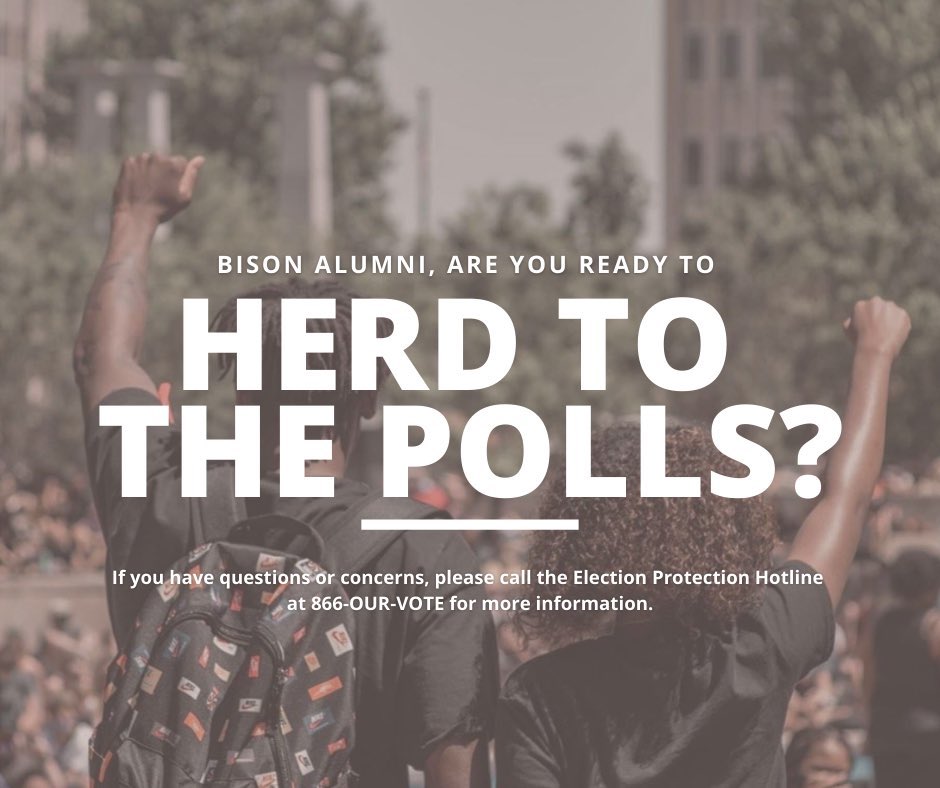 HowardUAlumni's tweet photo. If you have questions or concerns, please call the Election Protection Hotline at 866-OUR-VOTE for more information. 🗳 https://t.co/hVI2UgjrSV