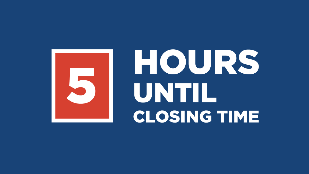 NYCMayorsOffice's tweet photo. 5️⃣ Five hours before closing time at the polls! If you’re in line at 9PM, you can vote.

Don’t miss your shot! #DemocracyNYC https://t.co/A7Vf7zBH91