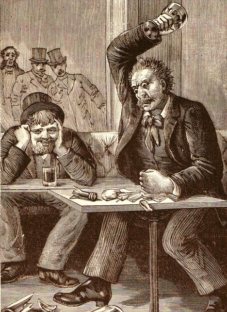 9. “Those [pubs] were fertile spots for securing plentiful crops of violence & bloodshed,” one writer explained. “Broken-heads & black-eyes were ordinary events. And sometimes men were maimed for life, or were killed outright, at those scenes of strife during an election contest”