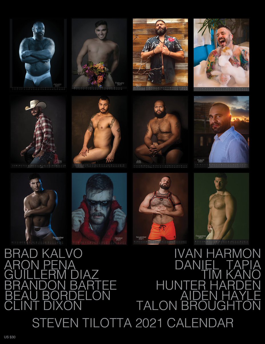playbearmag's tweet photo. Well, I said I wasn't going to do a calendar but since my trip to the ER, I changed my mind and will be using the proceeds to pay the hospital bill.    @BroughtonTalon on the cover.

Free shipping in the United States
https://t.co/GlZOa9qVCV https://t.co/rEC5rxhW0R