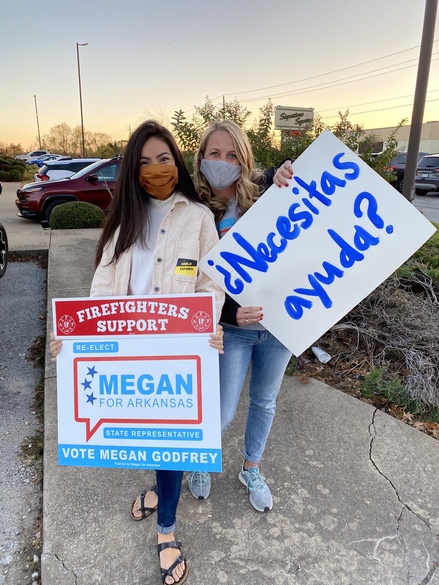 meganforAR's tweet photo. How it started:              How it’s going: https://t.co/Yraj2gLNXN