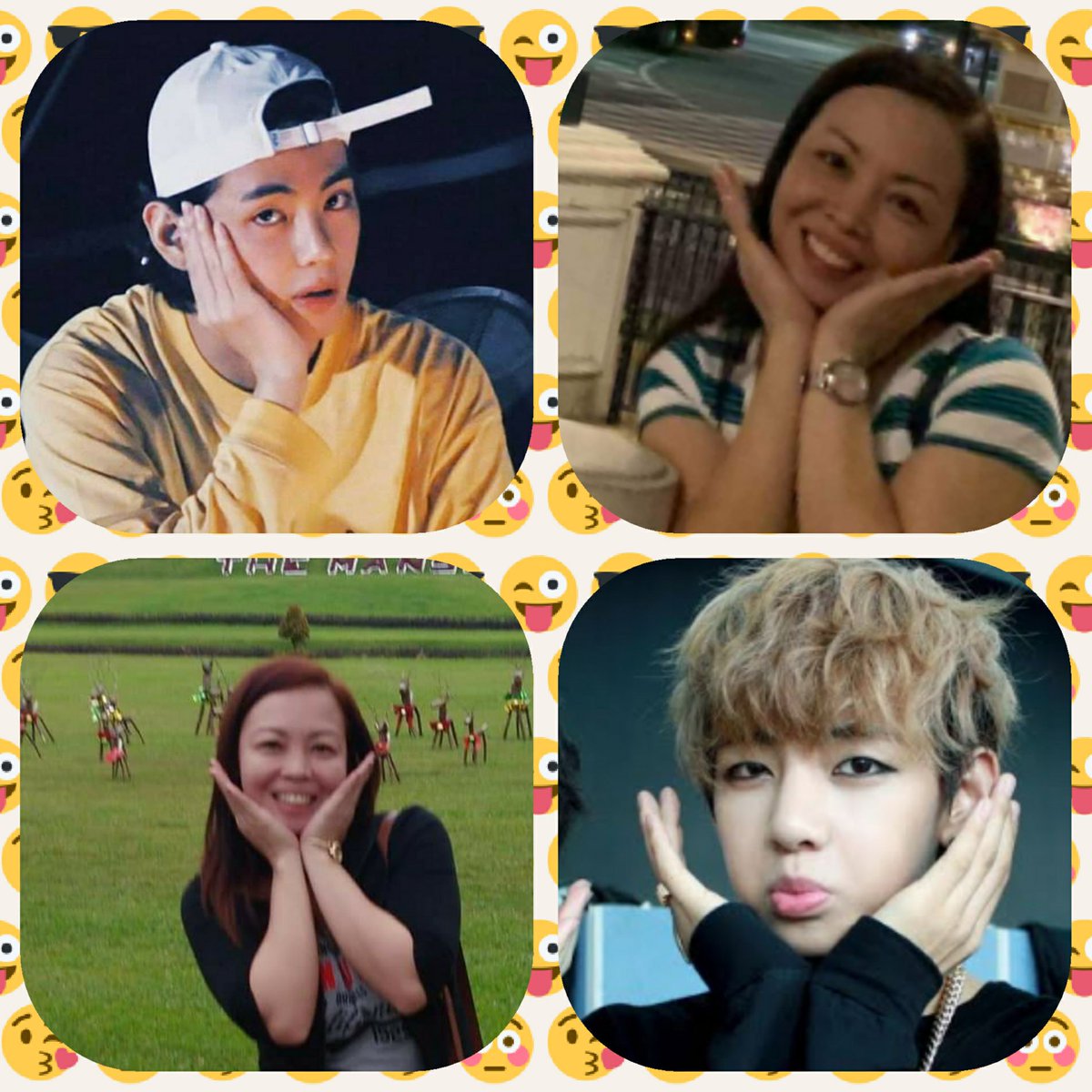 sweetnightiza's tweet photo. #ARMYSelcaDay
#Vbiasπππ but solid OT7πππ https://t.co/lPjL3gxcGv