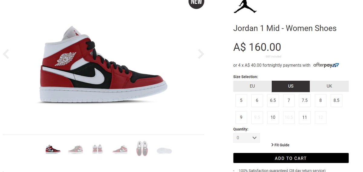 footlocker jordan 1 gym red