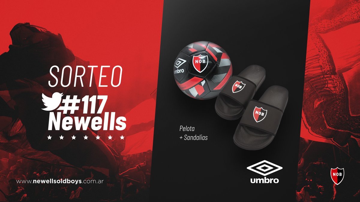 Newells's tweet photo. Combo de una ⚽ + un par de sandalias de #NewellsStore.

🔁❤️📱 RT, like y respondé este twitt con #117Newells para participar. https://t.co/ueJdLU4Xap