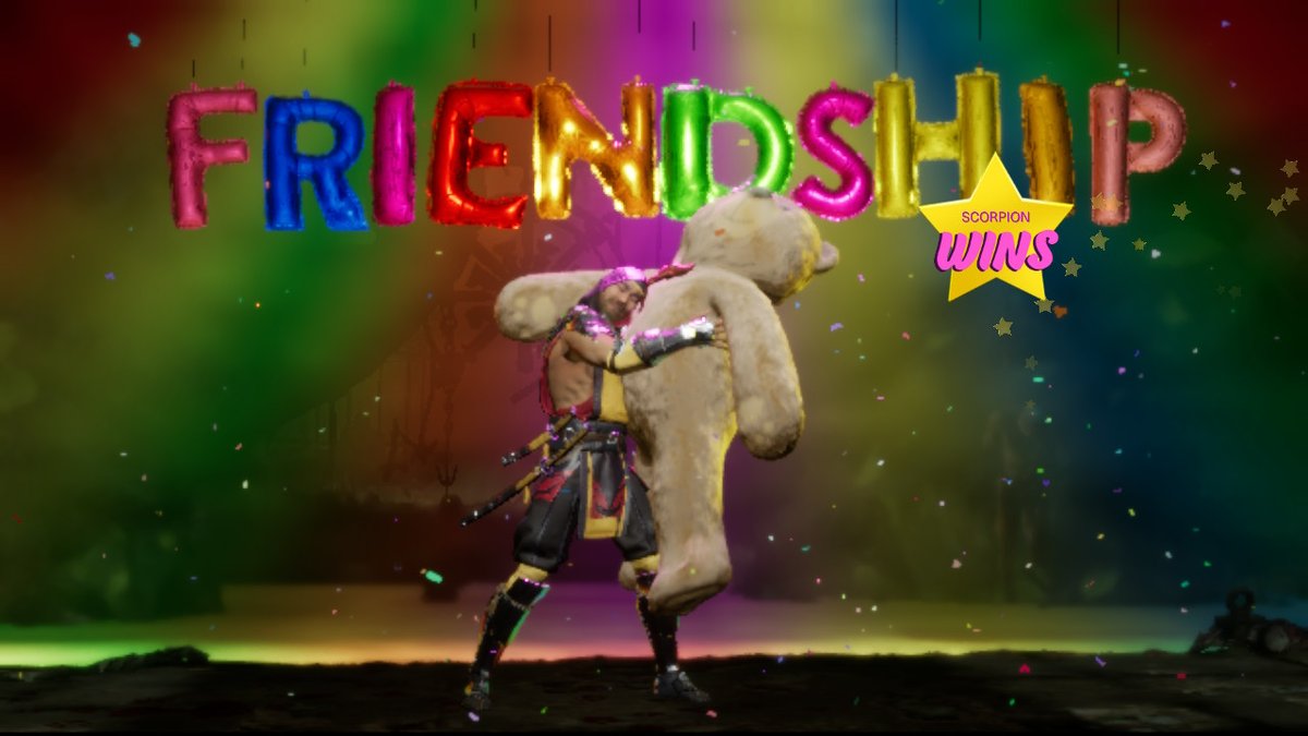 FrogReligion's tweet photo. #NintendoSwitch going from brutally killing to hugging a teddy bear. smh. https://t.co/NaXpyaPwRf
