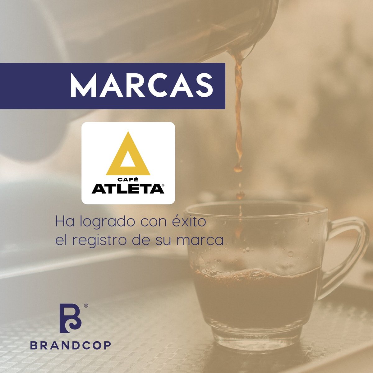 brandcop_co's tweet photo. Nosotros NO nos rendimos🔝

Felicitamos a @cafeatleta por el registro exitoso de su marca☝🏼
Trabajamos fuertemente por tus objetivos, registramos marcas®️
contáctanos📬

#Brandcop #ClientesBrandcop #RegistrodeMarca
#MarcasColombianas #Marcas #Empresas #Colombia #BrandcopContigo https://t.co/l7xysLWAve