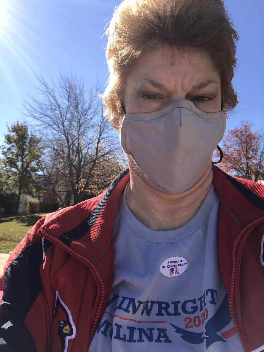 Kjjsstlfan's tweet photo. I voted and am proudly showing my support for Wainwright/Molina 2020. @UncleCharlie50 @Yadimolina04 https://t.co/UQQH3B9H7K