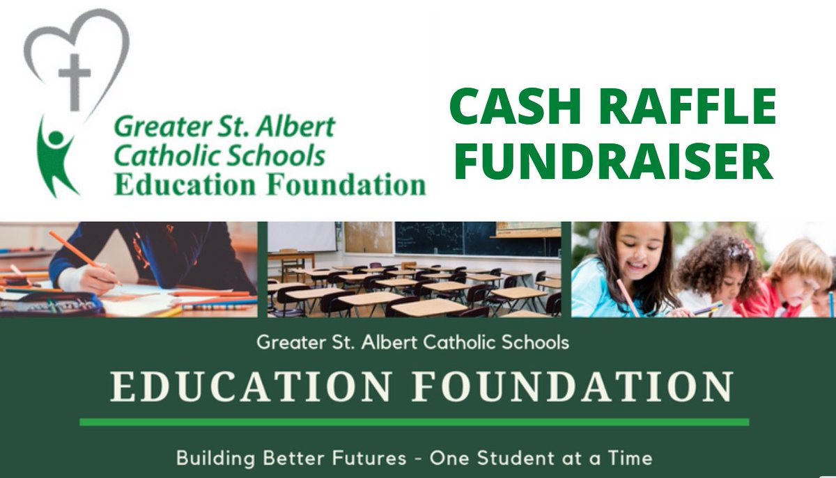 .#GSACRDEducationFoundation has launched its 50/50 Fundraiser. Money raised will help meet classroom needs &amp; allow the Foundation to purchase equipment that will support our students. Buy your 50/50 raffle tickets online before Dec. 3 (18+) : bit.ly/34Ub8Hv. #GSACRDproud