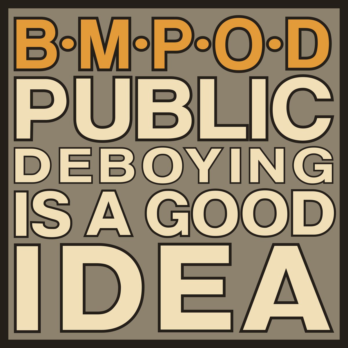 Damienfamed75's tweet photo. @BoymoderPodcast I saw your SWANS shirt design and thought maybe it could use a little touching up to resemble it a little closer. For the sake of brevity I shortened it to "BMPOD" for Boy Moder Podcast. Hope you like it ^^ https://t.co/dAYTdM14Zl