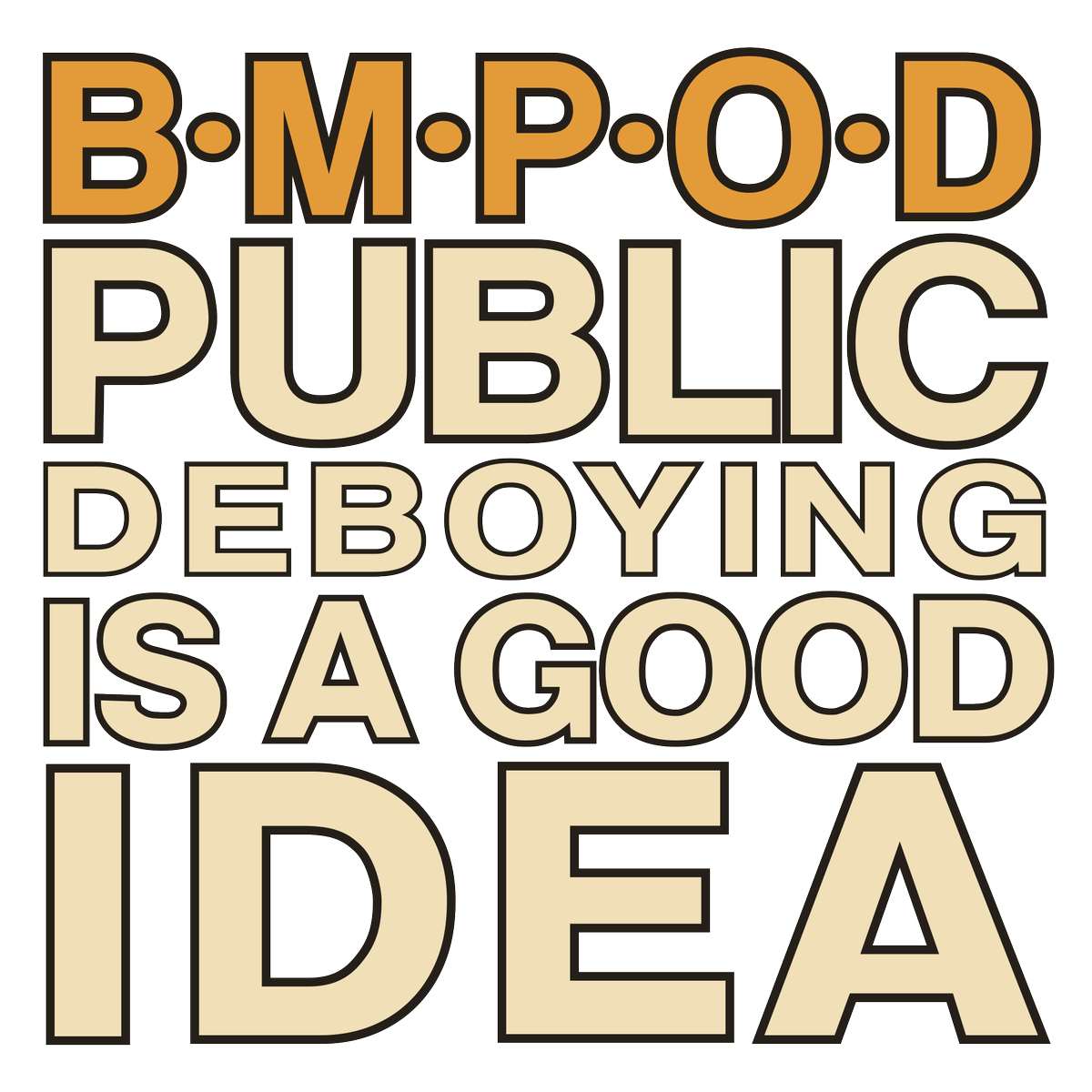 Damienfamed75's tweet photo. @BoymoderPodcast I saw your SWANS shirt design and thought maybe it could use a little touching up to resemble it a little closer. For the sake of brevity I shortened it to "BMPOD" for Boy Moder Podcast. Hope you like it ^^ https://t.co/dAYTdM14Zl