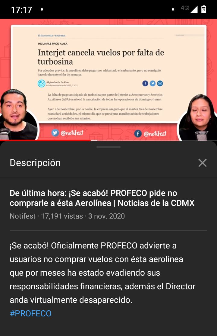 AlanAyal7's tweet photo. Esta por llegar a su fin interjet al borde de la quiebra, no les compren, @Profeco ya emitió la alerta
#fraudeinterjet #profeco https://t.co/JF0xIOPpLL