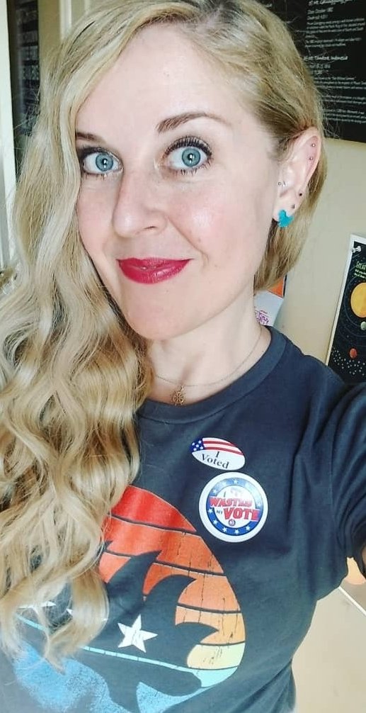 I proudly wasted my vote! @Jorgensen4POTUS #Wastedvote #VoteGold #ivotedforjorgensen #JoJorgensen2020 #Jorgensen2020 #2020Elections #IVoted2020 #JorgensenCohen @RealSpikeCohen