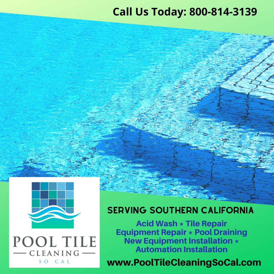PoolTileSoCal's tweet image. Get Your #pooltiles Cleaned Today! Call for a Free Quote 800-814-3139 #pooltilecleaning #southerncaliforniapools #ocpools #orangecountypools #ocpooltilecleaning #socalpools #poolcalciumremoval #pooltile #pebbletec #mineralsaltblasting #beadblasting ow.ly/NXPh30r4vuu