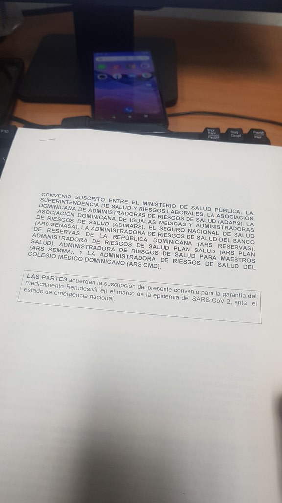 UliJimenez01's tweet photo. En MSP seguimos avanzado, el remdesivir está garantizado a los pacientes. https://t.co/NtonIZ8xiP