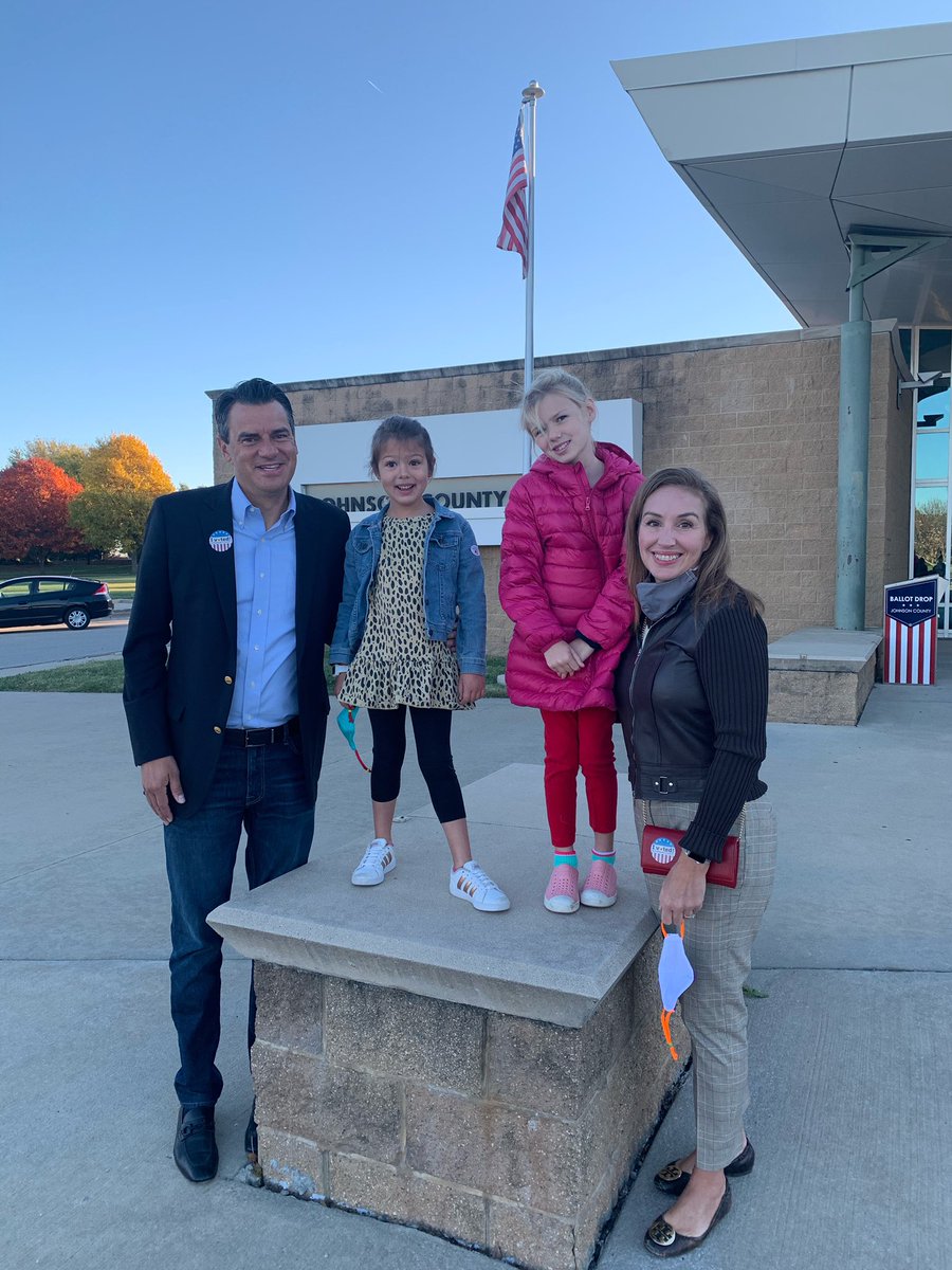 kevinyoder's tweet image. We went the old fashioned route and carried on our tradition of voting in person as a family. In spite of its flaws I still believe in our American system of democracy. We are proud to pass along these traditions and responsibilities to the next generation. Happy Election Day!