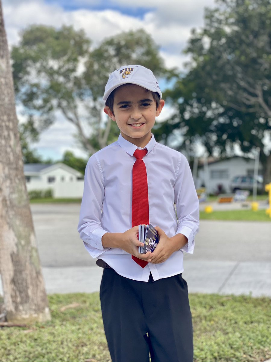 My youngest, Alessandro, is hard at work spreading our message of moving our vibrant and diverse community forward. 

“There’s 30 minutes left to vote — no excuses!”