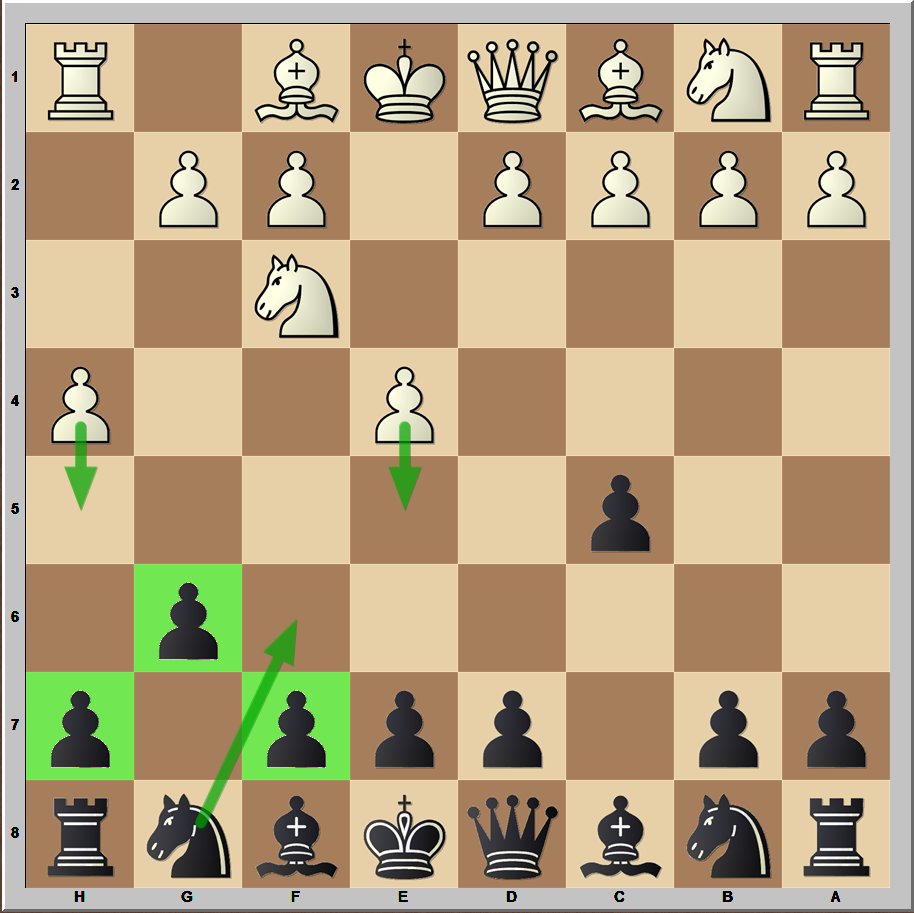 EugenePerel's tweet image. 3.h4 vs my Hyper-Accelerated Dragon has been quite annoying for me and my students. So, I decided to refute it! Guess the antidote? 3...h5! White has no attack and Black has a more flexible structure, video coming up on my website ChessOpeningsExplained.com 🐉🐉🐉