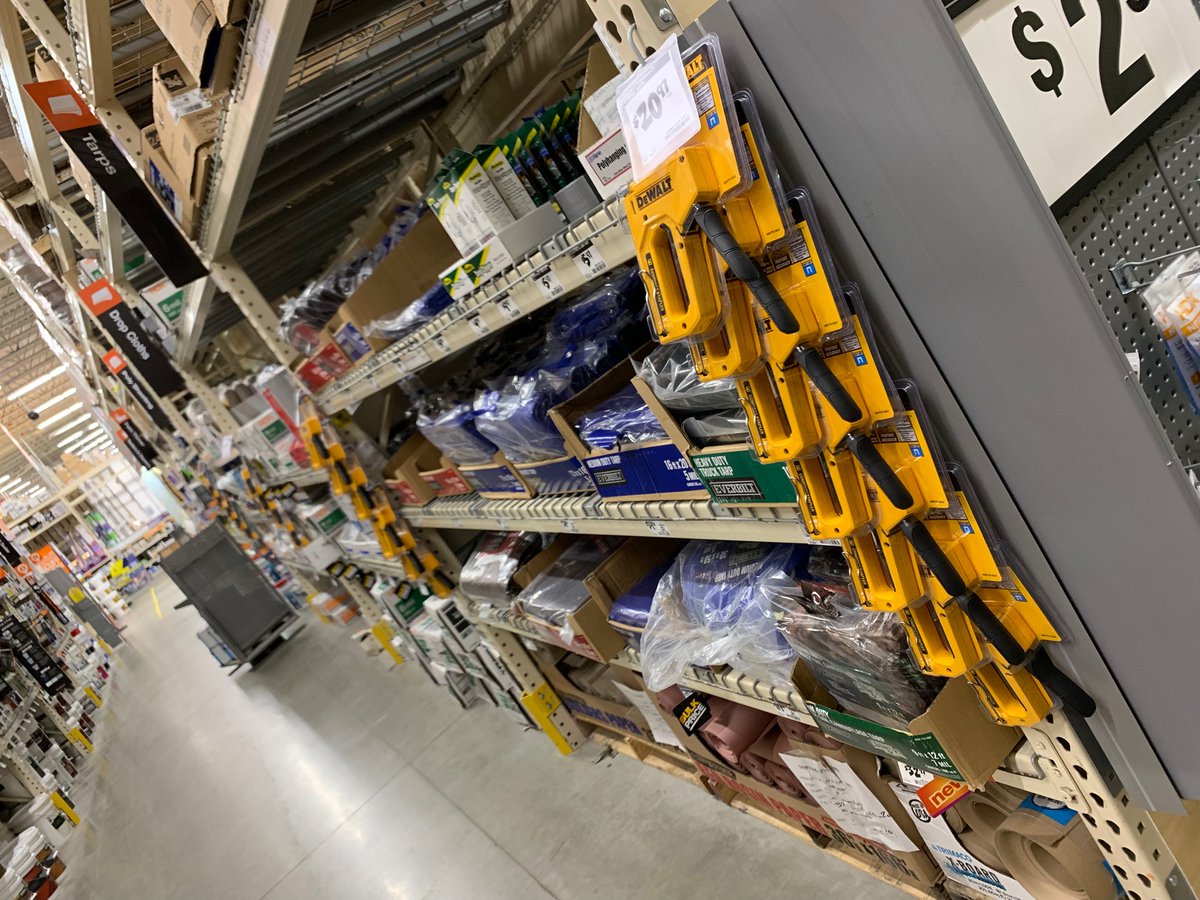 MatthewDowdle's tweet photo. “Sometimes to keep it together, you have to leave it alone” - Don Henley
If that doesn’t work, we have the Dewalt heavy duty staple gun back in stock at 8996 Massena. https://t.co/Mx5ejYHNnu