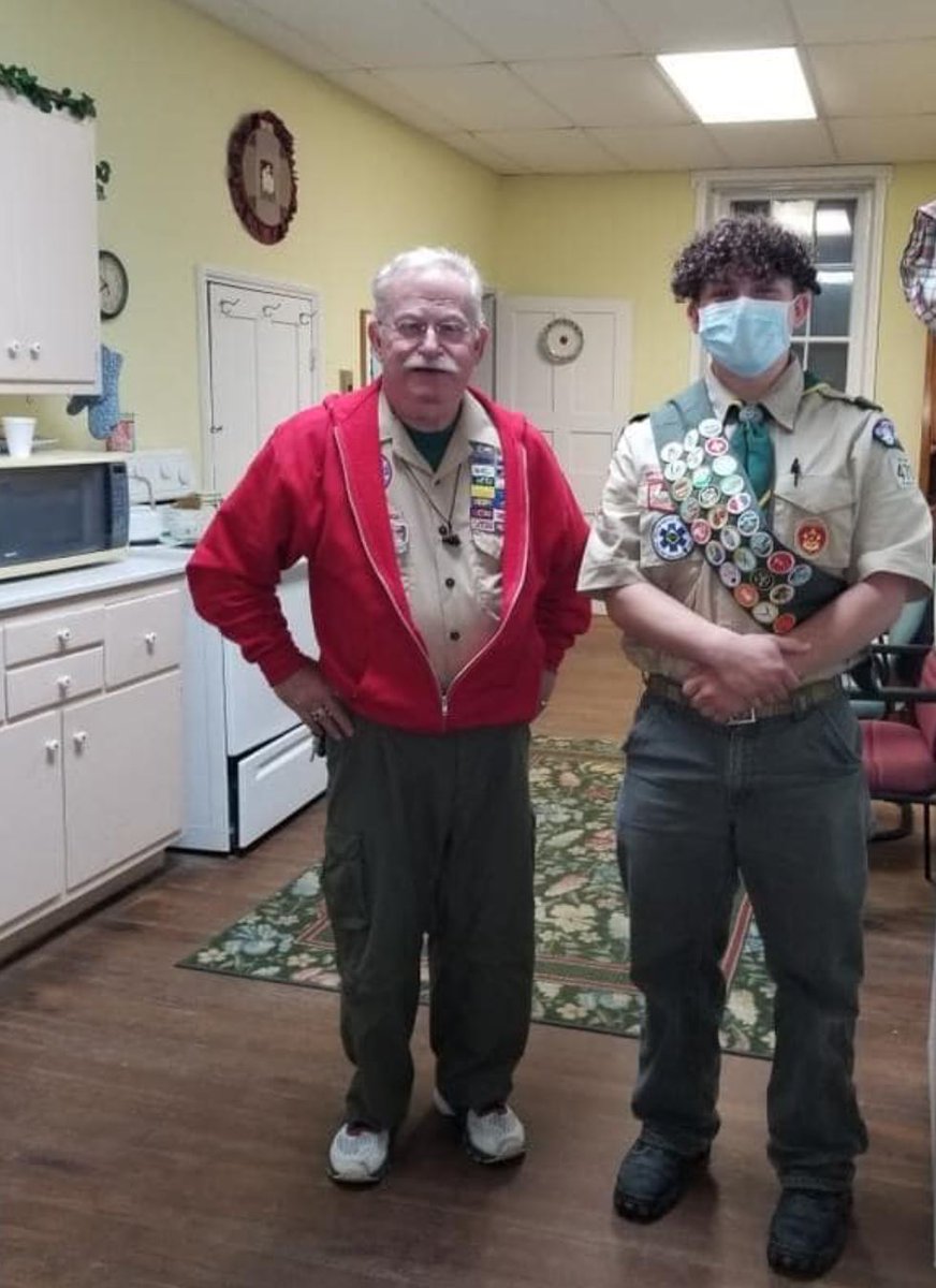 Troop470's tweet photo. Boy Scout Troop 470 is pleased to announce that Xander Lyons has earned the highest rank, Eagle Scout, of the Boy Scouts of America!
Congratulations to Xander! Xander is a senior at Frederick High School. @whittieronline @FNPnews @FCPSMaryland #Leadership #Community @frederickded https://t.co/FJVkj3JWRX