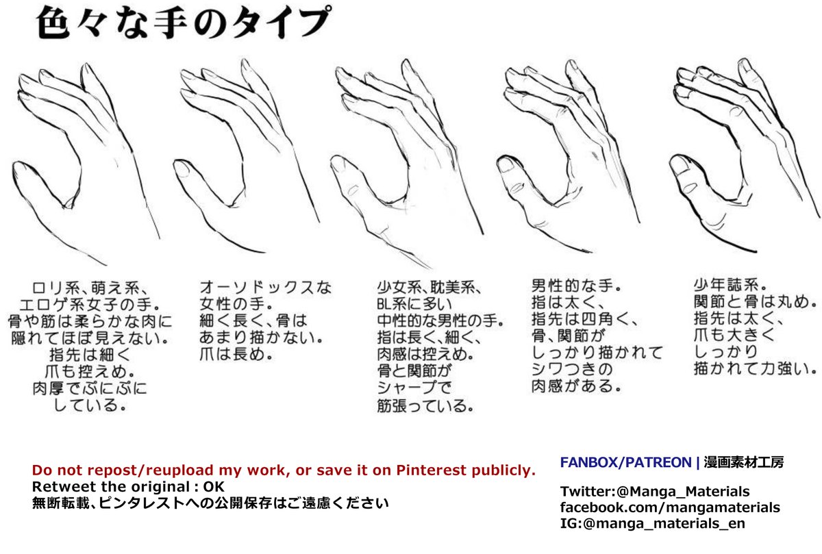 漫画素材工房 こちらのフリー素材は実物模写なので二次元の表現とは多少異なります 手は顔の次にデフォルメ技術が問われるパーツなので 個人の好みで自由にアレンジしてください T Co Jl5txzqvyn 漫画素材工房 こちらのフリー素材は実物模写なので二次元の表現とは多少異なります 手は顔の次にデフォルメ技術が問われるパーツなので 個人の好みで自由にアレンジしてください T Co Jl5txzqvyn