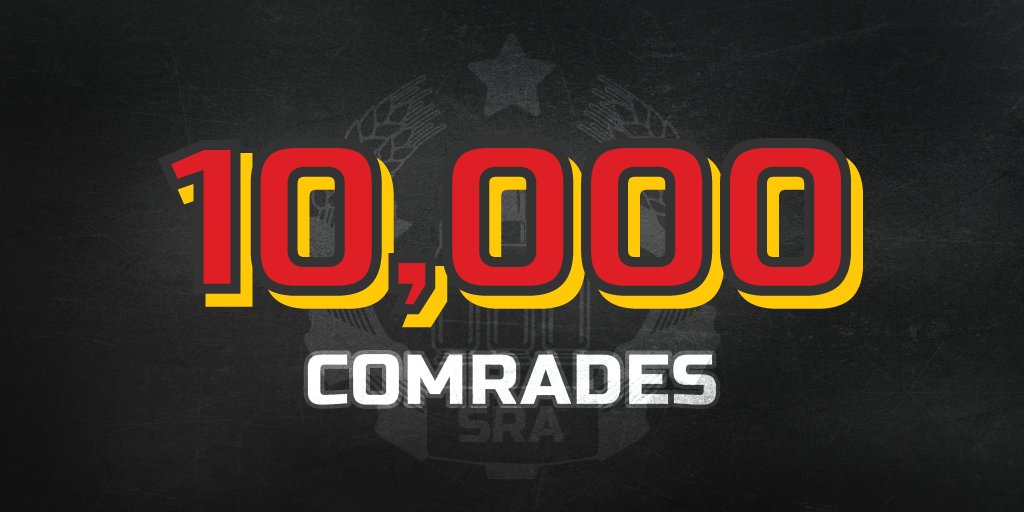 The SRA is proud to announce we now have 10,000 official members!