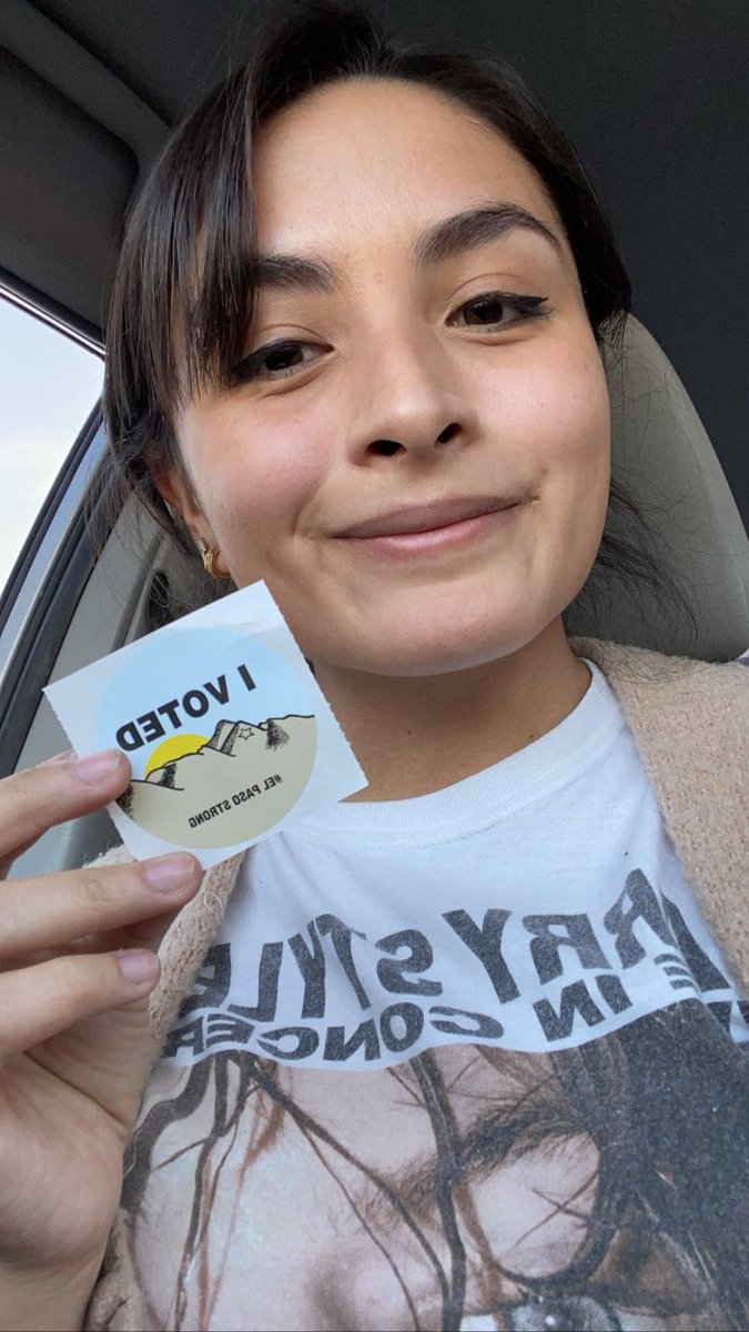 skywalker_ev's tweet photo. My dad passed away last week, he wanted me to vote and If I voted even when I’m going trough pain and mourning you can vote too there is no excuse y’all ! #VOTE #IVoted2020 https://t.co/T8OmkNiB0O