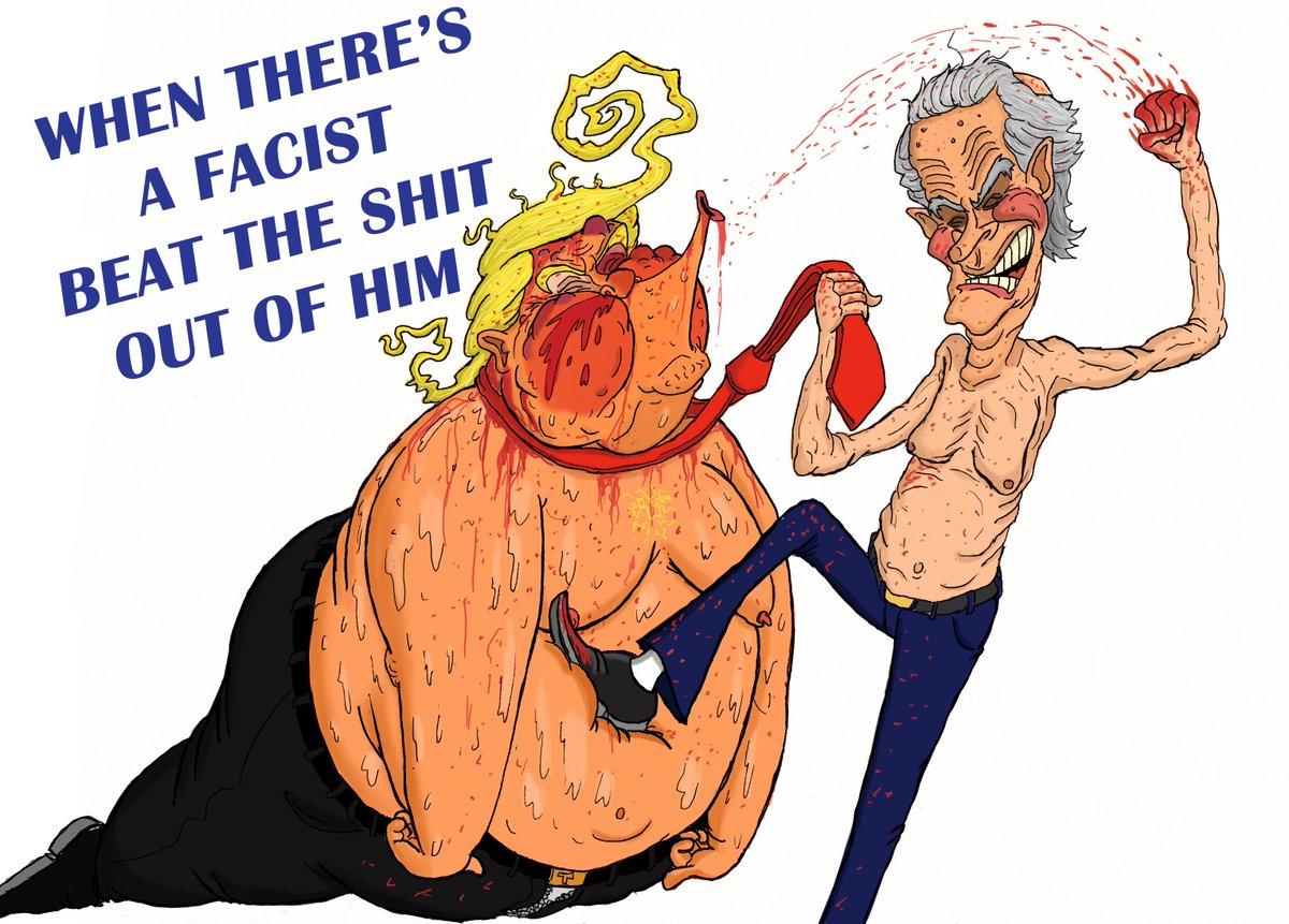 tomjohnston2796's tweet photo. #DrawDonaldTrump had a way too complicated drawing to complete in time for tonight so here's a more cathartic happy simple Toon
Good Luck America! https://t.co/uw8duQ910a