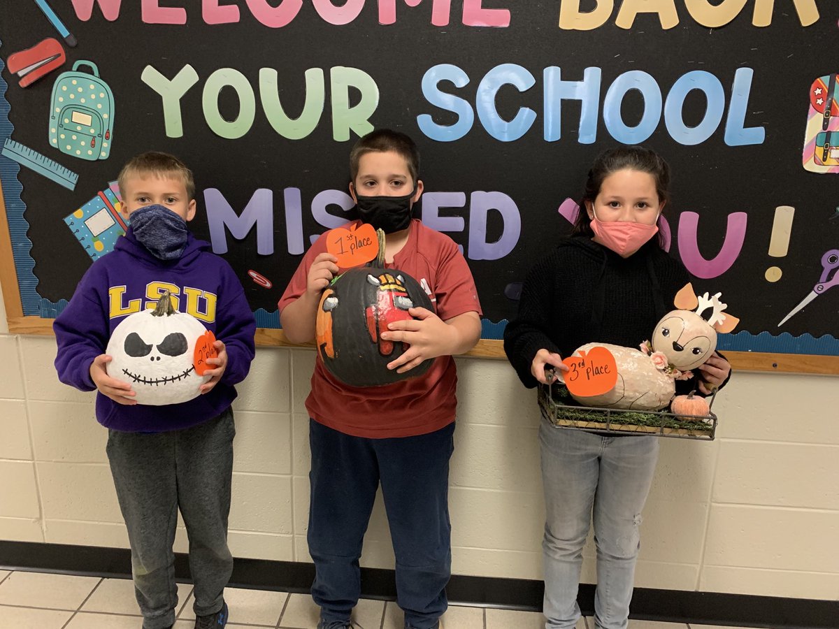 Congratulations to all our pumpkin winners!