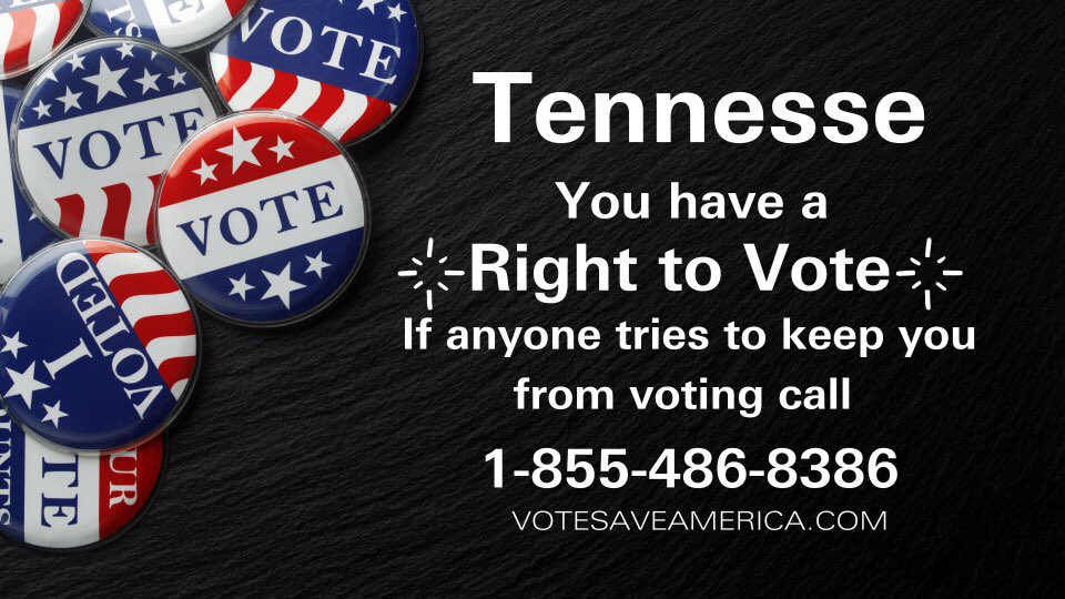 🚨 ATTENTION DEMOCRATS 🚨

🔹Marsha said STAY IN LINE TO GET YOUR VOTE COUNTED!!
#CountEveryVote #VoteBlueDownBallot 
#FlipTheSenateBlue 
#VoteBidenHarris 

🔹Vote @Bradshaw2020 TN Senate
🔹Vote @RVHoyos TN-02
🔹Vote @VoteVirginiaC District 18

#VoteInNumbersTooBigToRig 
#ONEV1