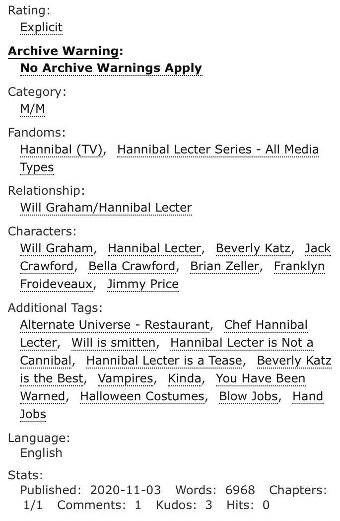 printersdeadly's tweet photo. New fic!

'Sleek Demons for Good Times', explicit, pwp - our entry for #vampirehannibalfest 🩸🩸🩸

https://t.co/5fLt1KoCs1

#hannigram #hannibalxwill #hannibalfic https://t.co/HVhlZKcn3x