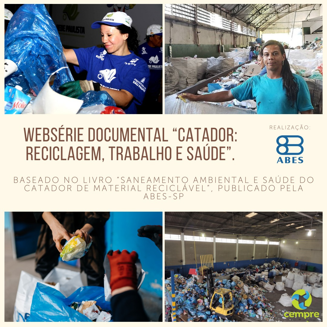 cemprebr's tweet photo. A websérie, publicada em setembro de 2020 pela ABES-SP, destaca a importância das cooperativas de catadores de material reciclável, retratando as condições de trabalho, saúde e segurança dessa classe. 

Assista em: https://t.co/Q08kHoa81C

#cooperativas #reciclagem #cempre https://t.co/ndTyw1Vopr