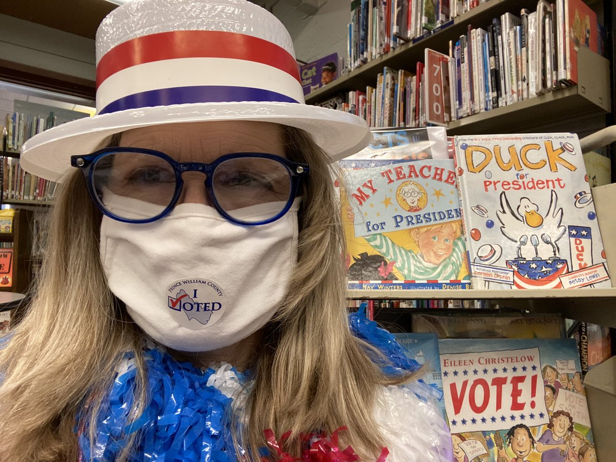 AllSaintsVALib's tweet photo. Our youngest learners figured out they can #VOTE in the 2036 Election🇺🇸 https://t.co/QfoMoxmO4e