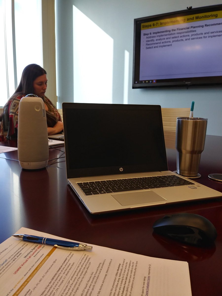 US_Wealth's tweet photo. Using the @OwlLabs video conferencing technology for our annual #USWMSummit to connect with our advisors for #practicemanagement https://t.co/0xRcEwEUxi