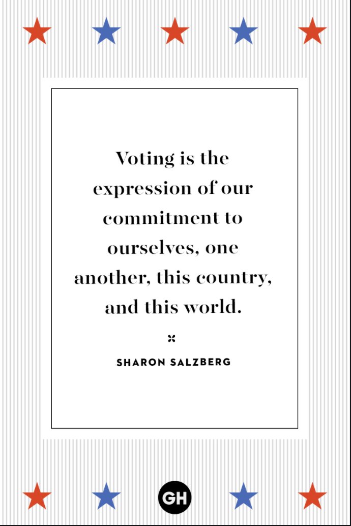 wintergreensca's tweet photo. Remember to exercise your most precious right as an American and VOTE today! We are all in this together! #USAStrong #RockTheVote #EveryVoiceMatters https://t.co/v3meRk7VKX