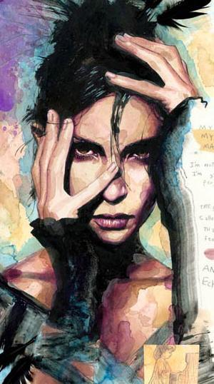 DAY 3: Maya Lopez aka ECHO! One of a very few deaf superheroes, Echo has photographic reflexes. She is the one-time lover of Daredevil and the first person to take the guise of Ronin. She has served as an Avenger and was a one time killer for Kingpin.  #NativeAmericanHeritageMonth  